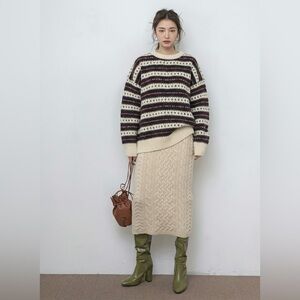 Vintage Shetland Wool Fair Isle Sweater | Made in Hong Kong